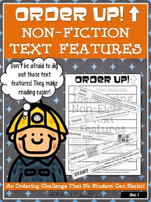 cover image of Order Up! Identifying Non-Fiction Text Features